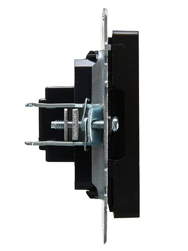 BRITE Розетка HDMI РHDMI-0-БрЧ черный фото 3