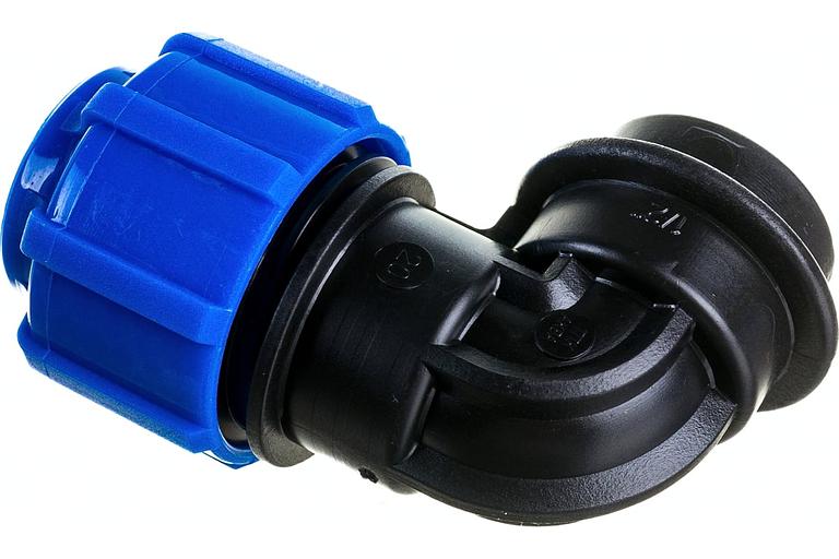 Отвод ПНД компрессионный ВР 20x1/2' фото 3