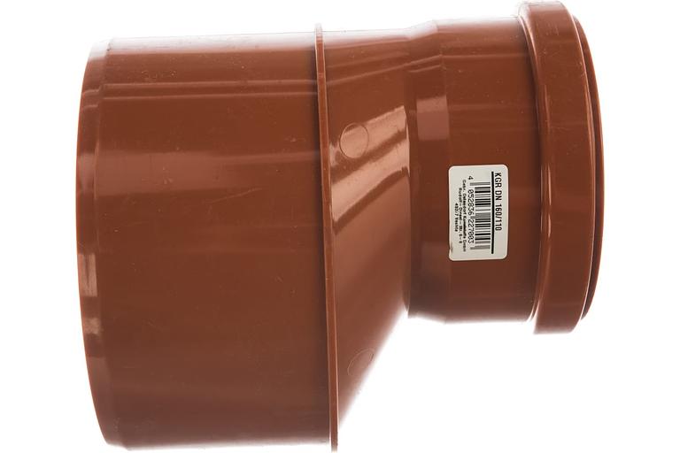 Переход эксцентрический 160х110 для наружной канализации фото 4