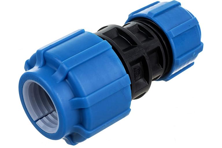 Муфта ПНД компрессионная 25x20 переходная фото 2