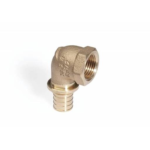 Угольник ВР 16x3/4 переходной, бронза, RX++ фото 1
