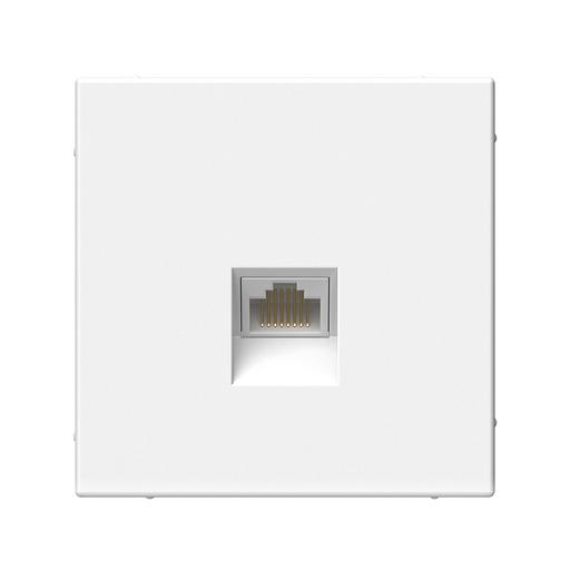ARTGALLERY РОЗЕТКА компьютерная RJ45, кат. 5е, механизм, БЕЛЫЙ фото 1