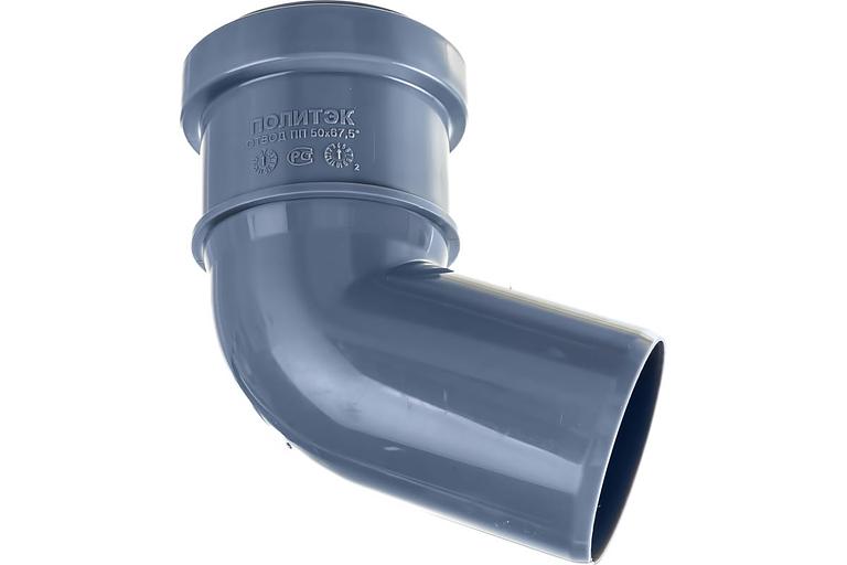 Отвод канализационный 67 град. 50 фото 1
