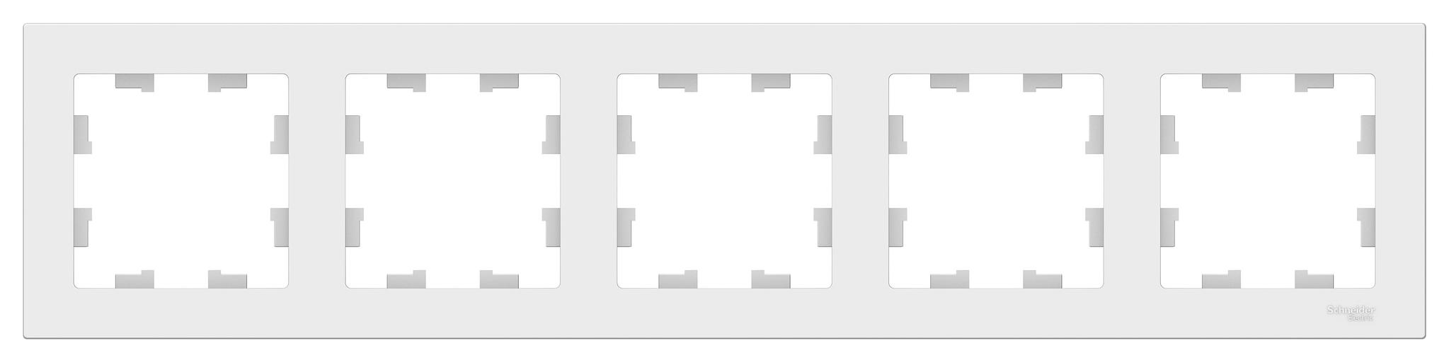 ATLASDESIGN 5-постовая РАМКА, универсальная, ЛОТОС фото 1