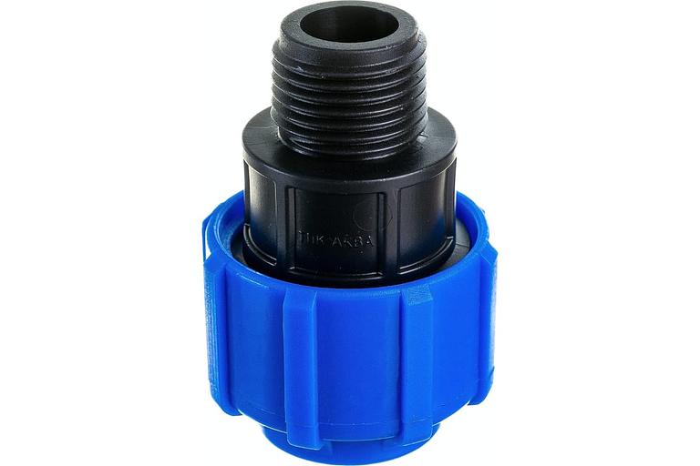 Муфта ПНД компрессионная НР 32 х 1' фото 2