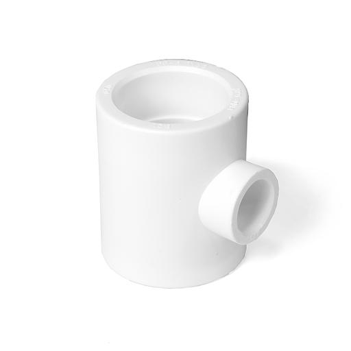 Тройник переходной 25x20x20 полипропиленовый PPR белый фото 2