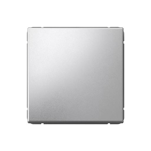 ARTGALLERY 1-клавишный выключатель, сх.1, 10АХ, алюминий фото 1