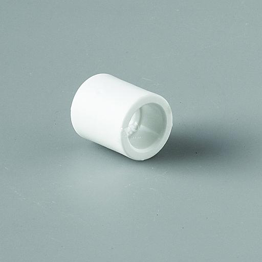 Муфта 32 полипропиленовая PPR белая фото 1