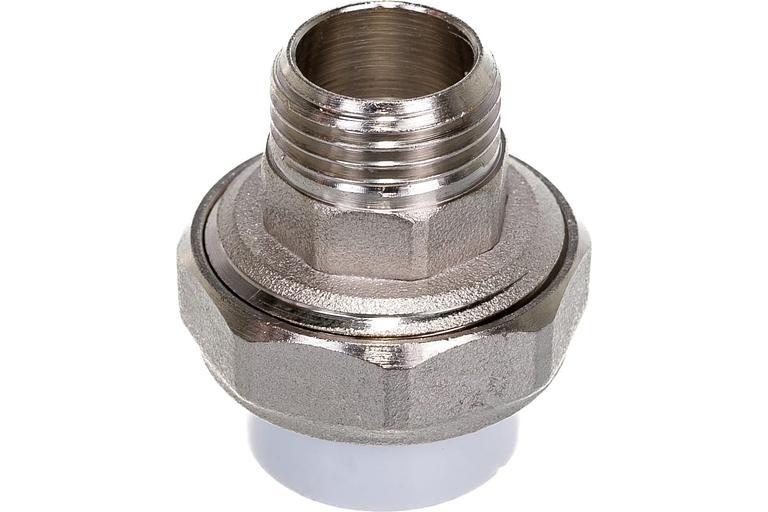 Муфта полипропиленовая PPR разъемная НР 25x3/4' фото 2