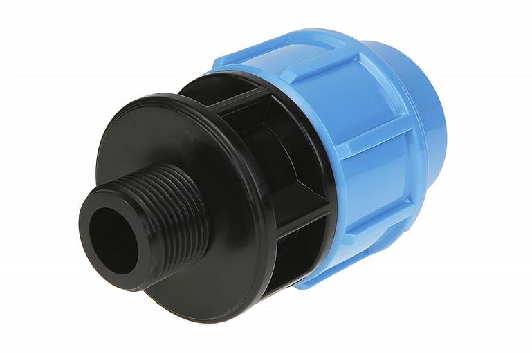 Муфта комбинированная 32х3/4' П для труб ПНД фото 2