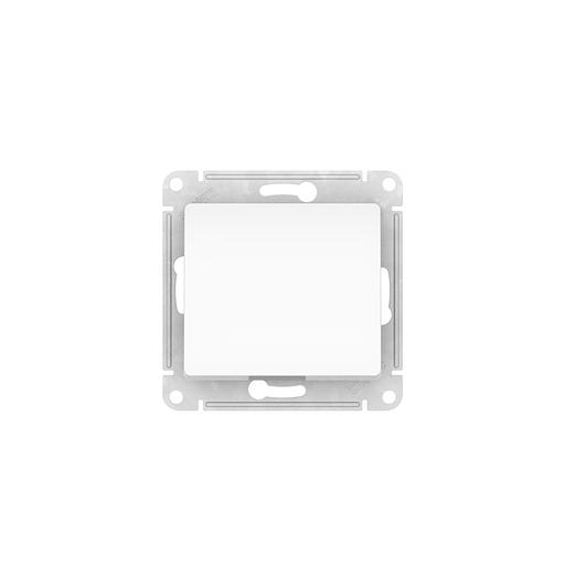 GLOSSA 1-клавишный ВЫКЛЮЧАТЕЛЬ, сх.1, 10АХ, быстрозажимные клеммы, БЕЛЫЙ фото 3