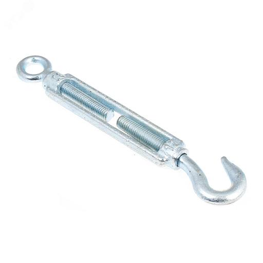 Талреп DIN 1480 М12 крюк-кольцо покрытие цинк фото 1