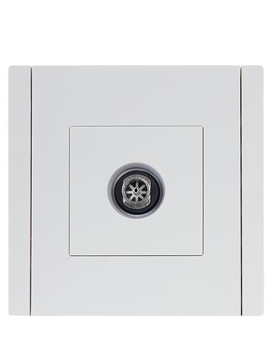 FORTE&PIANO Розетка TV оконечная FP228 белый IEK фото 2