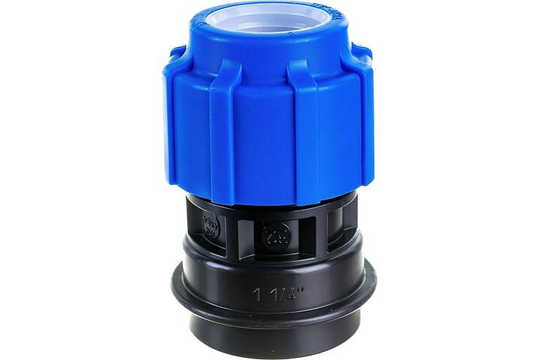 Муфта ПНД компрессионная ВР 32x1 1/4' фото 1