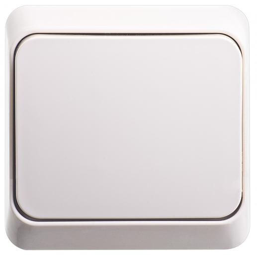 ЭТЮД Переключатель одноклавишный наружный бежевый сх.6 фото 1