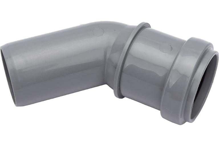 Отвод канализационный 45 град. 32 фото 5