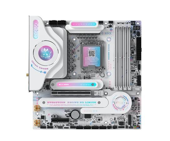 Материнская плата MAXSUN MS-iCraft 860M CROSS, LGA1851, B860, 4*DDR5, 4*SATA3, 2*M.2, USB 3.2, USB 2.0, Type-C, 1*PCIEx16, 1*PCIex4, HDMI+DP, mATX фото 2