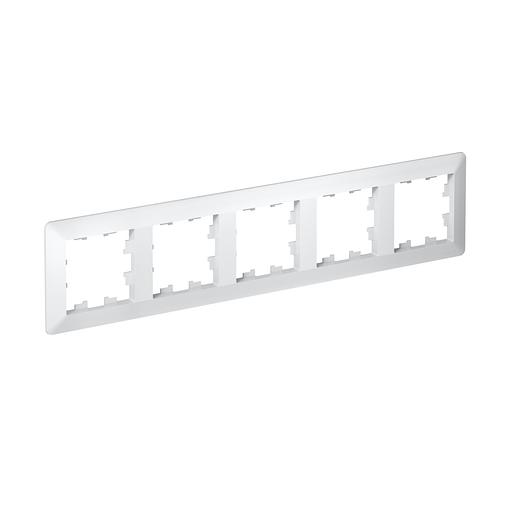 ATLASDESIGN AIR 5-постовая РАМКА, БЕЛЫЙ/дымчатый белый фото 1