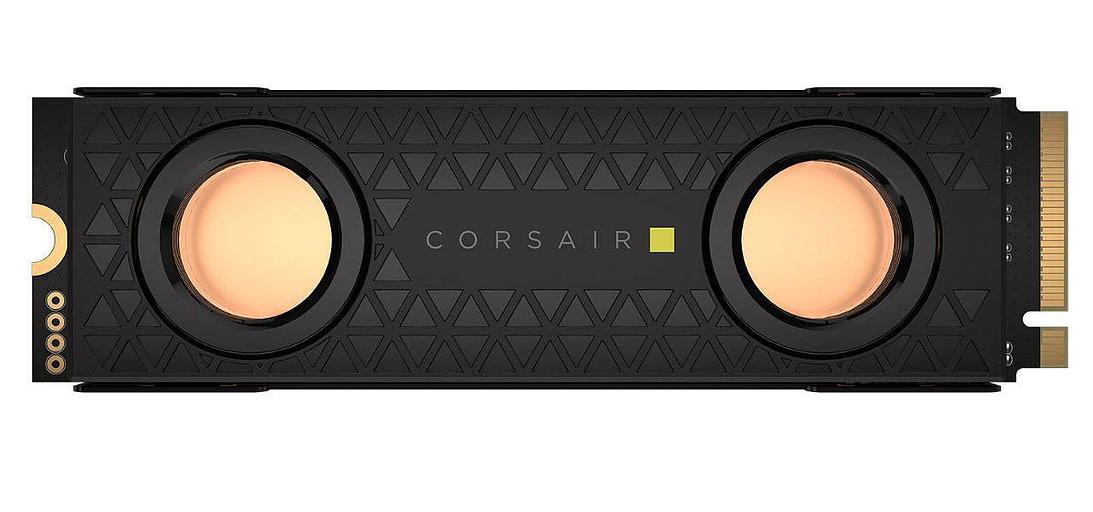 Твердотельный диск 4TB Corsair MP700 PRO Hydro X, M.2, PCI-E 5.0 x4, TLC 3D NAND [R/W - 12400/11800 MB/s] фото 2