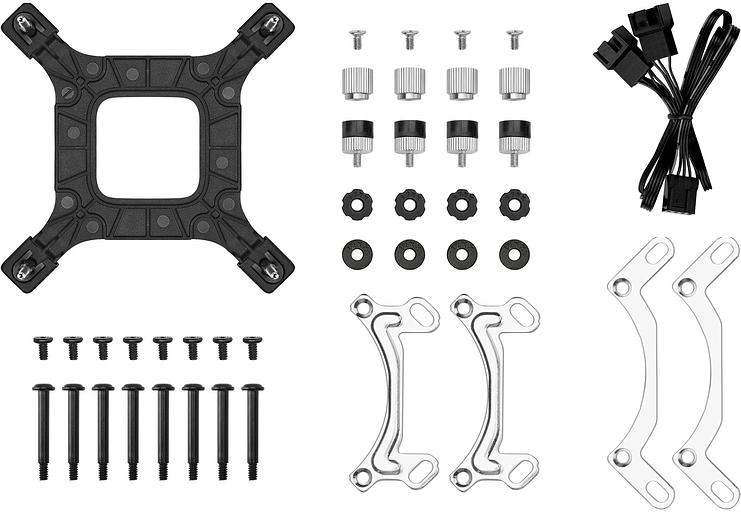 Система водяного охлаждения Deepcool LE240 V2 ARGB Soc-AM5/AM4/1200/1700/1851 черный 4-pin 28.2-31.6dB Al 220W 1359gr Ret (R-LE240-BKAMMC-G-2) фото 5