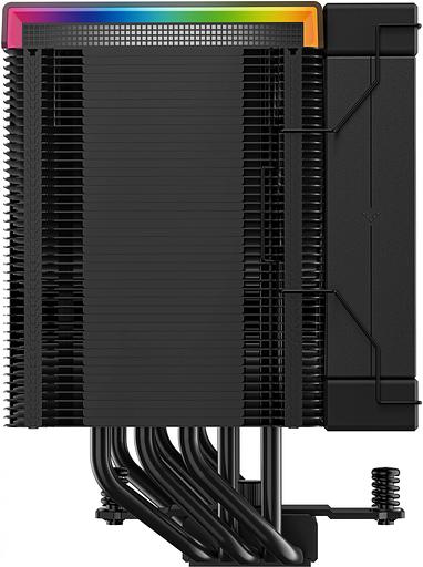 Устройство охлаждения(кулер) Deepcool AK500 Digital Pro ARGB Soc-AM5/AM4/1200/1700/1851 черный 4-pin 25dB Al+Cu LCD 240W 1346gr Ret (R-AK500-BKAPMN-G) фото 5