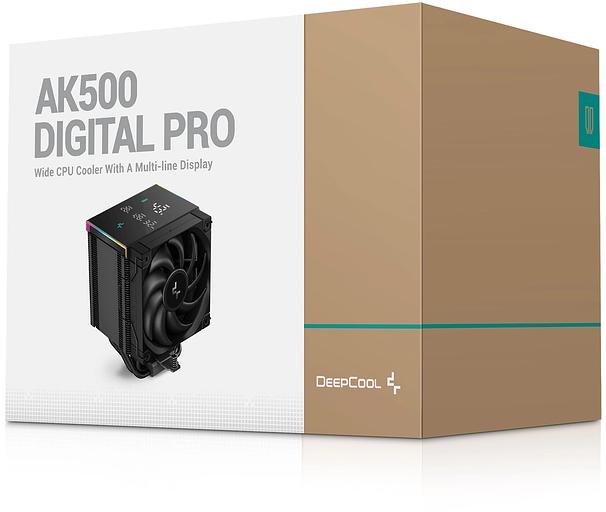 Устройство охлаждения(кулер) Deepcool AK500 Digital Pro ARGB Soc-AM5/AM4/1200/1700/1851 черный 4-pin 25dB Al+Cu LCD 240W 1346gr Ret (R-AK500-BKAPMN-G) фото 10