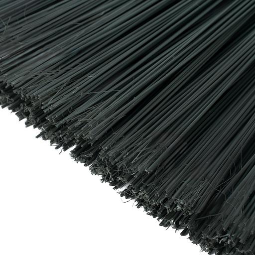 Метла полипропиленовая, 345х200 мм, веерная распушенная, без черенка, Россия фото 3