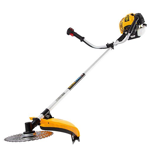 Триммер бензиновый DT-52, 52см3, 3 л.с., неразъемная штанга, состоит из 2 частей фото 2