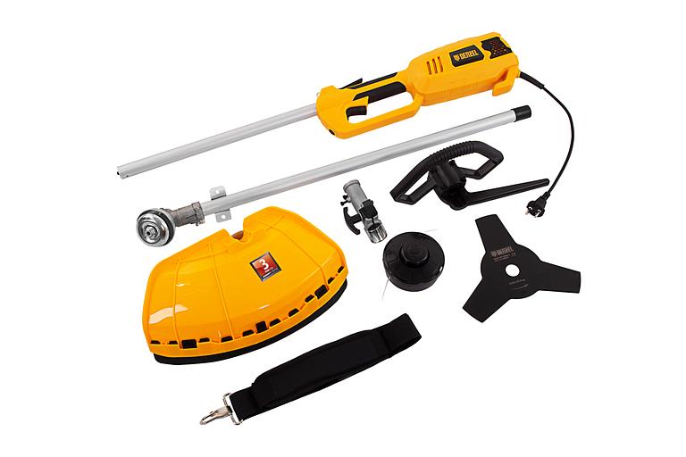 Триммер электрический TE-1220, 1200 Вт, 380 мм, катушка, диск, разборная штанга фото 3