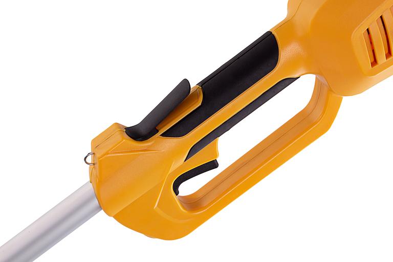 Триммер электрический TE-1220, 1200 Вт, 380 мм, катушка, диск, разборная штанга фото 6