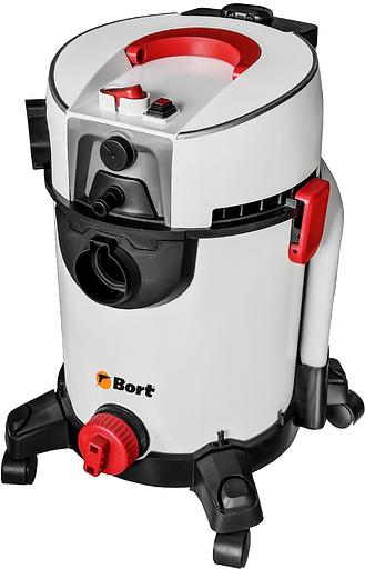 Bort Пылесос для сухой и влажной уборки BAX-500E {Расход воздуха 50 л/сек; 94 л/сек; Вместимость бака 20 л; Мощность 1400 Вт; Пылесос для влажной уборки;гарантия 2 г} [93418095] фото 1