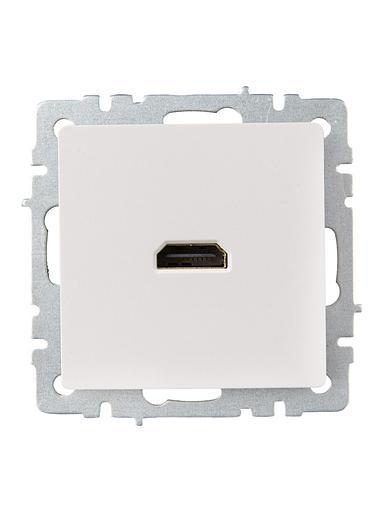 BRITE Розетка HDMI РHDMI-0-БрЖ жемчуг фото 2