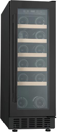 Винный шкаф Hyundai HBWC 0831 SU 1-нокамерн. черный фото 1