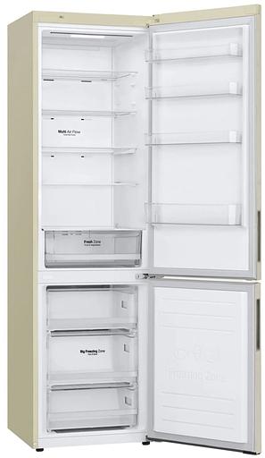 Холодильник LG GA-B509CESL 2-хкамерн. бежевый фото 3