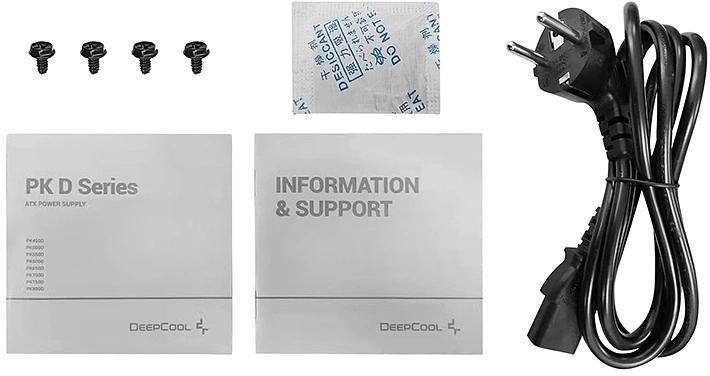 Блок питания Deepcool ATX 550W PK550D V2 80+ bronze (20+4pin) APFC 120mm fan 6xSATA RTL фото 7
