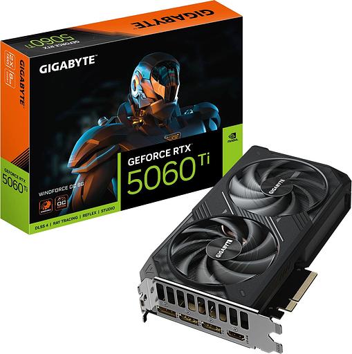 Видеокарта Gigabyte PCI-E 5.0 GV-N506TWF2OC-8GD 1.0 NVIDIA GeForce RTX 5060TI 8Gb 256bit GDDR7 2805/28000 HDMIx1 DPx3 HDCP Ret фото 10