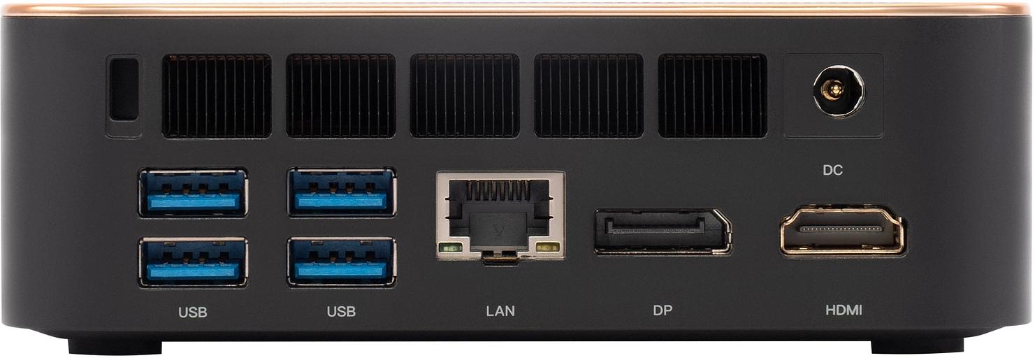 Неттоп IRU Tactio 525 Ryzen 5 6600H (3.3) 16Gb SSD512Gb 660M Windows 11 Pro GbitEth WiFi BT черный (2057781) фото 5