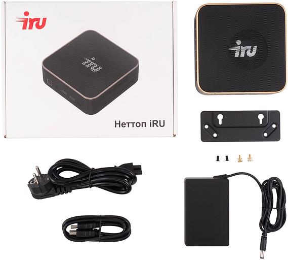 Неттоп IRU Tactio 525 Ryzen 5 6600H (3.3) 16Gb SSD512Gb 660M Windows 11 Pro GbitEth WiFi BT черный (2057781) фото 9