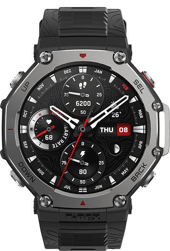 Смарт-часы Amazfit T-Rex 3 A2323 48.5мм 1.5" AMOLED корп.темно-серый рем.темно-серый разм.брасл.:145-210мм (1746721) фото 3