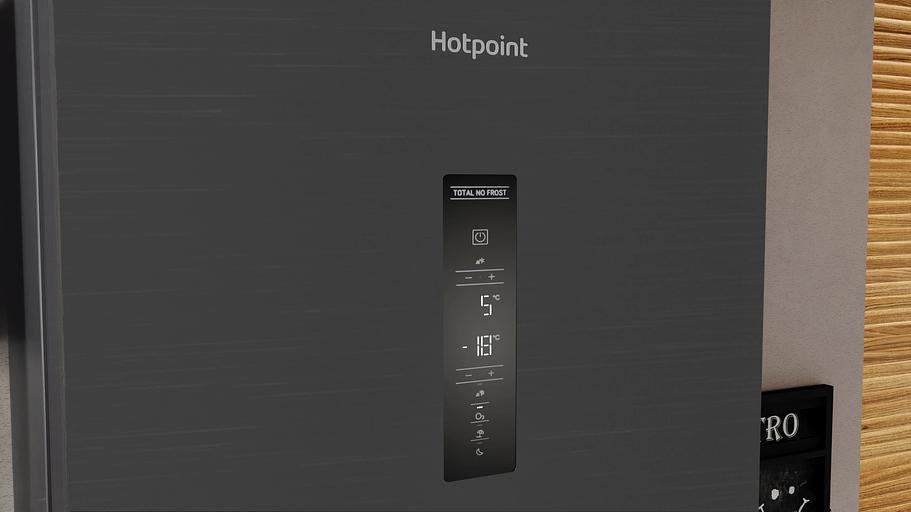 Холодильник Hotpoint HT 7201I DX O3 2-хкамерн. нержавеющая сталь мат. инвертер фото 3