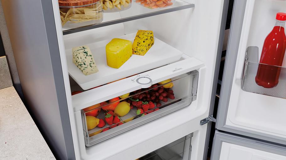 Холодильник Hotpoint HT 7201I DX O3 2-хкамерн. нержавеющая сталь мат. инвертер фото 6