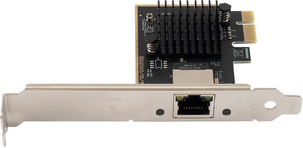 Сетевая карта 2.5G Ethernet Digma DPE12G5-TX PCI Express фото 2