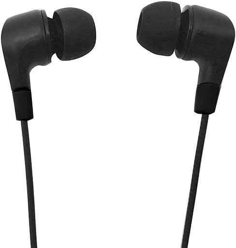 Гарнитура внутриканальные Оклик HS-S-250 1.2м черный проводные в ушной раковине (SS-E161) фото 1