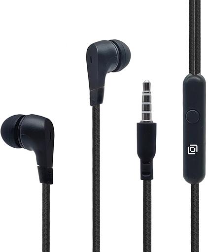 Гарнитура внутриканальные Оклик HS-S-250 1.2м черный проводные в ушной раковине (SS-E161) фото 3