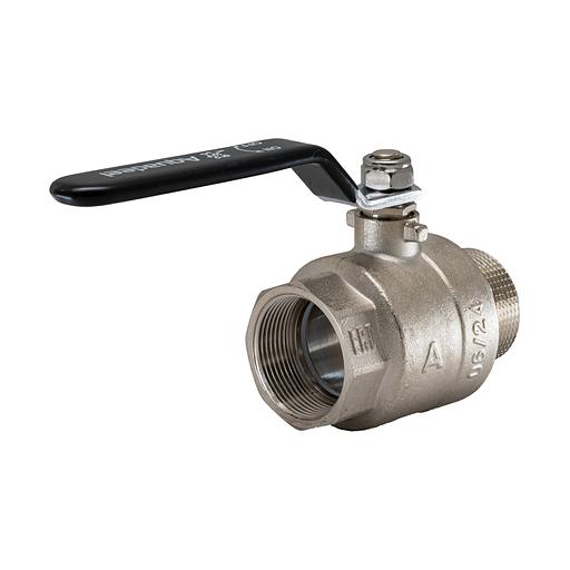 Кран шаровой полнопроходной 1 1/4' ВН/НР рычаг фото 2