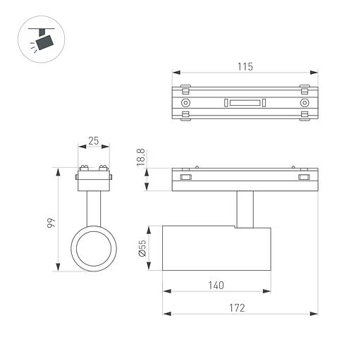 Блок питания ARS-60-12 (12V, 5A, 60W) (ARL, IP20 Сетка, 2 года) фото 6
