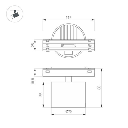 Блок питания ARS-100-24 (24V, 4.2A, 100W) (ARL, IP20 Сетка, 2 года) фото 10