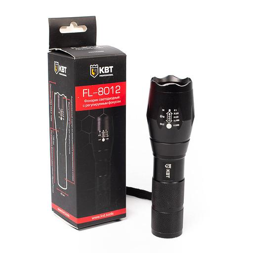 Фонарик ручной FL-8012 серия ПРОФИ фото 4