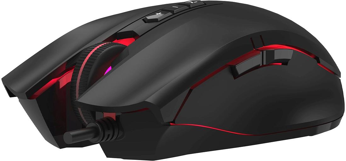 Мышь A4Tech Bloody ES7 черный оптическая 6000dpi USB 8but (ES7 STONE BLACK) фото 3