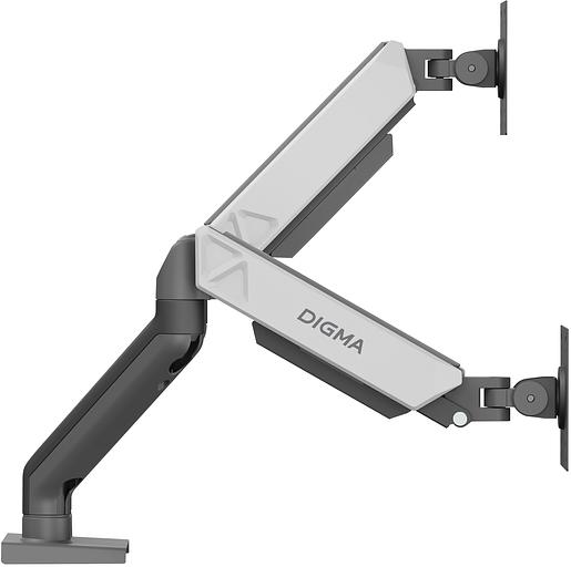 Кронштейн для мониторов ЖК Digma D-MM102D серый 17"-32" макс.9кг крепление к столешнице поворот и наклон фото 2